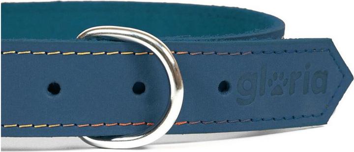 Produktbild Gloria Hundehalsband Oasis Blau 65 cm (65 x 3 cm) (Leder, 65 cm)