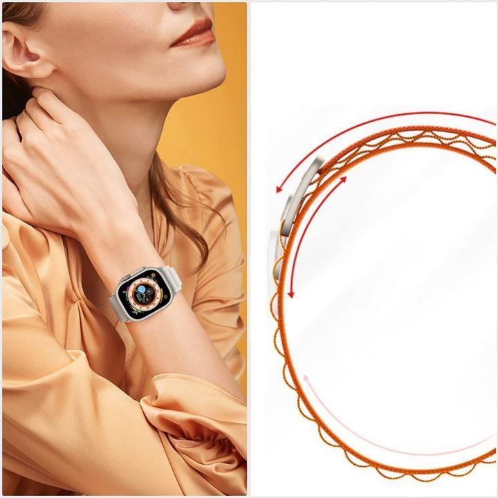 Actual product image Tech-Protect Nylon Pro Strap for Apple Watch 4 / 5 / 6 / 7 / 8 / 9 / SE / Ultra 1 / 2 (42/44/45/49 m (Nylon, 9)