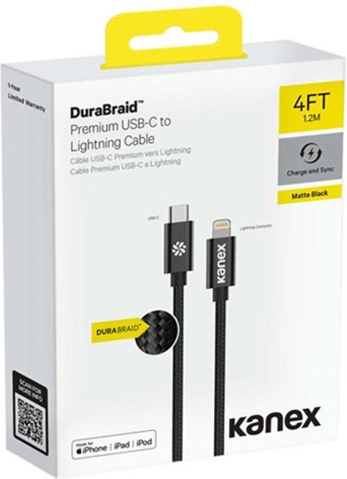 Immagine prodotto Kanex Cavo DuraBraid Lightning (1.20 m, USB 3.2 Gen 1)