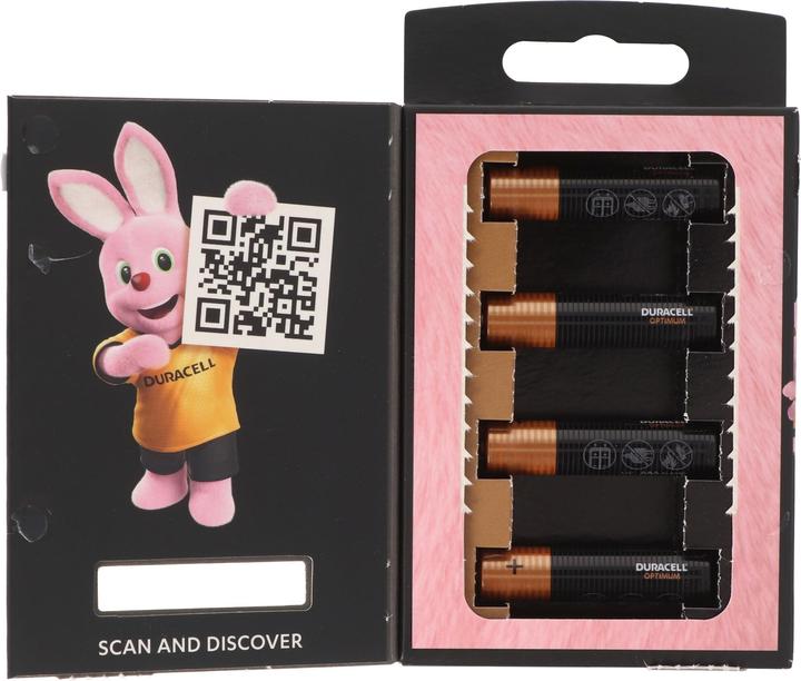 Actual product image Duracell Optimum 4-pack AAA batteries (4 pcs., AAA)