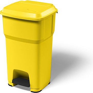 Image du produit Rothopro Collecteur de déchets à pédale en plastique (60 l)
