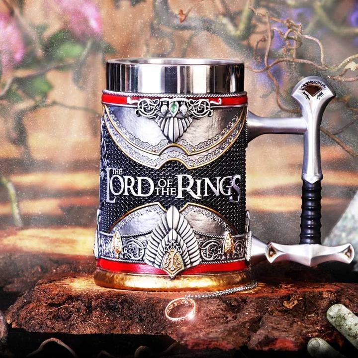 Immagine prodotto Nemesis Now Boccale Aragorn del Signore degli Anelli 15,5 cm (0.60 l, 1 x)