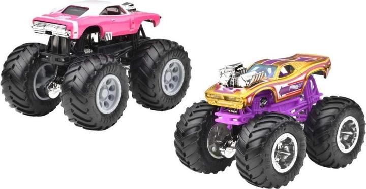 Immagine prodotto Hot Wheels Monster Trucks 2er-Pack Dodge Charger vs Rodger Dodger