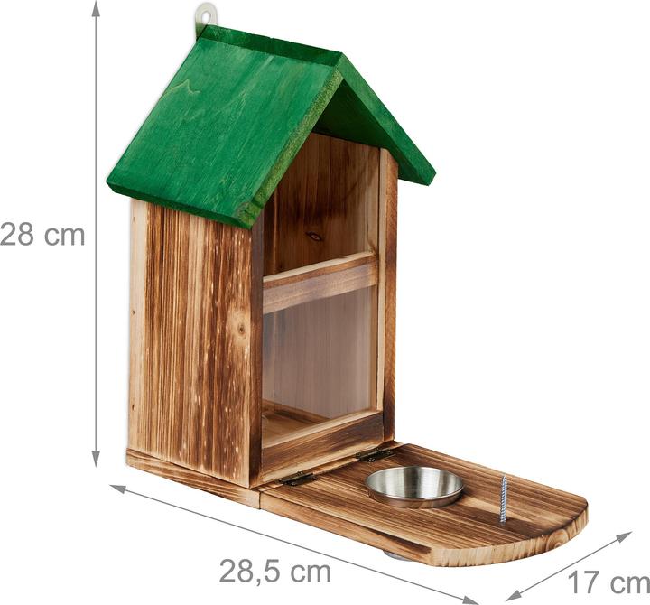 Actual product image Relaxdays Squirrel feeder