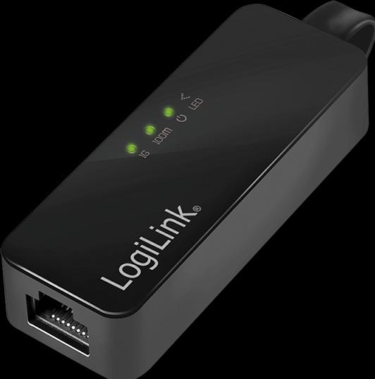 Produktbild LogiLink Gigabit Adapter (USB, RJ45 (1x))
