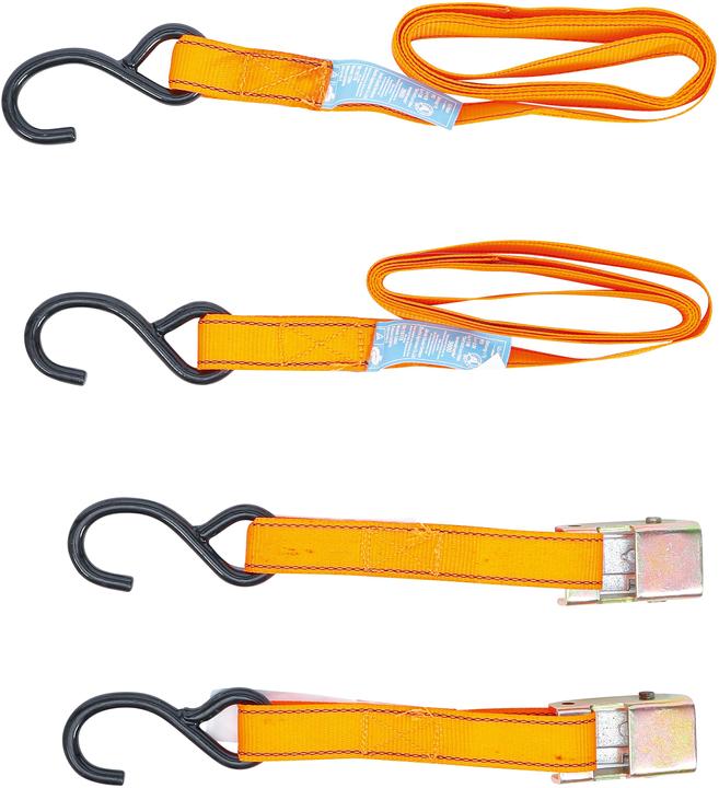 Immagine prodotto BGS Set di cinghie di fissaggio 2 m x 25 mm 2 pezzi.