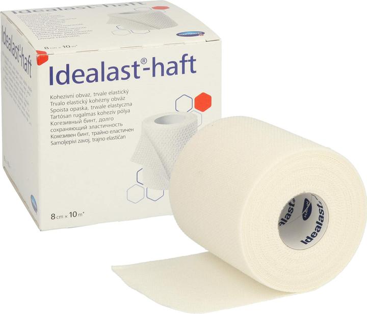 Actual product image Hartmann adhesive bandages 10 m x 8 cm