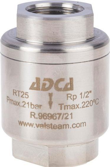 Image du produit Rs Pro Clapet antiretour vapeur 1/2in BSP