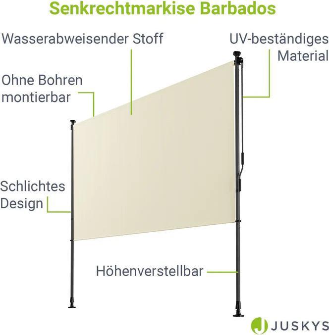 Produktbild Juskys Senkrechtmarkise Barbados (2 m)