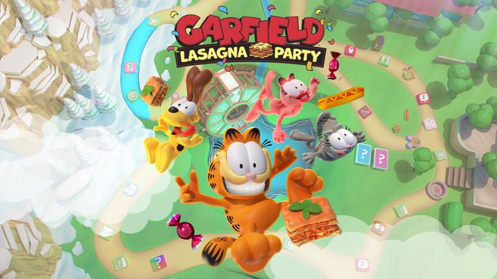 Actual product image Microids Garfield : Lasagna Party (Code in Box) (Switch, Switch Lite, Switch OLED, EN)