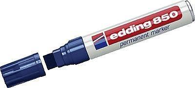 Actual product image Edding Permanent Marker 850 (Blue, 5 mm, 1 x)