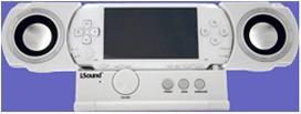 Produktbild dreamGEAR PSP i.SOUND Pro Lautsprecher, Weiss (PSP)