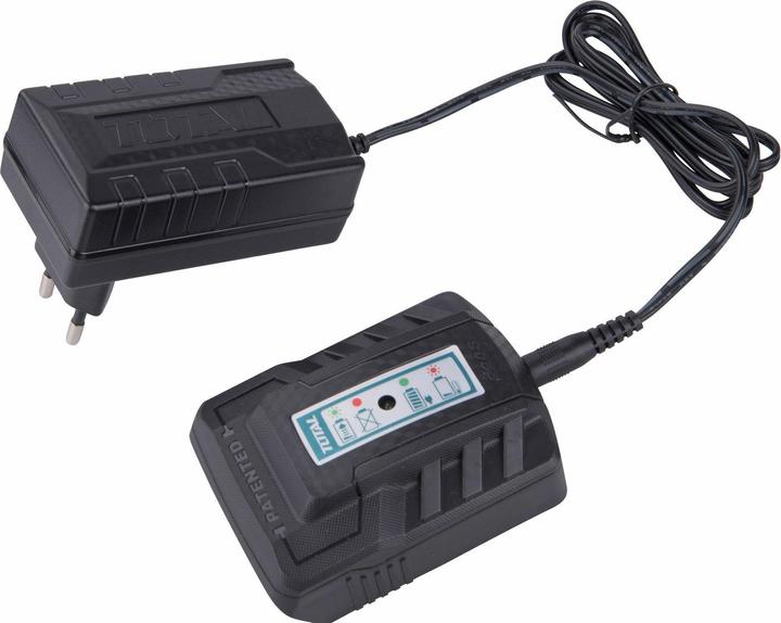 Actual product image Total Cordless drill driver, 1x2000mAh, 20V Li-Ion, charger 2h (Rechargeable battery operated)