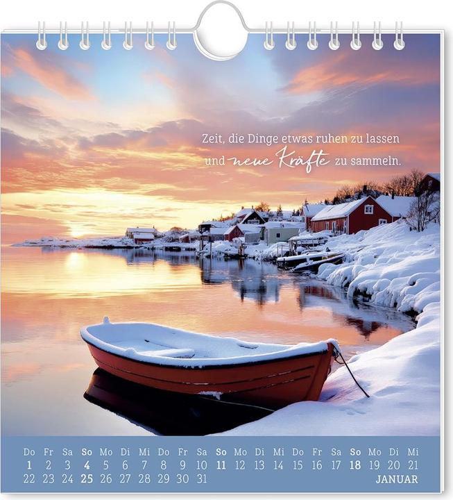 Image du produit Postkartenkalender 2026 Strandgut (16 x 17 cm, Allemand)
