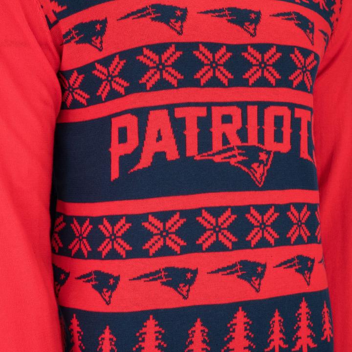 Produktbild Foco NFL Ugly Sweater XMAS Pullover New England Patriots - L (L)