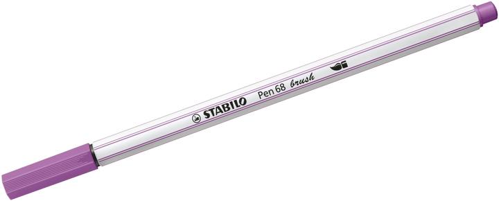 Actual product image STABILO Pen 68 brush Premium felt-tip pen (Plum, 1 x)