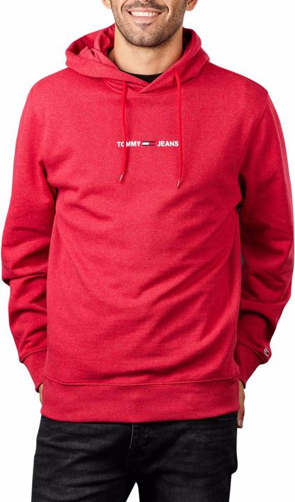 Image du produit Tommy Hilfiger Tommy Straight Logo Hoodie deep crimson (M)
