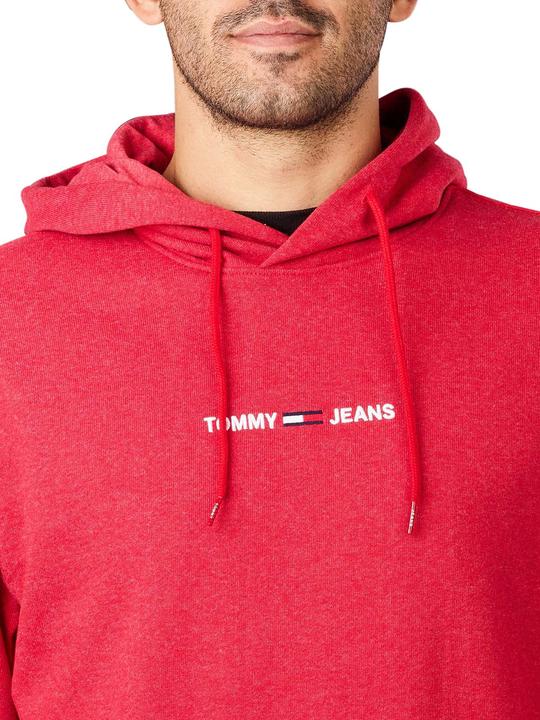 Image du produit Tommy Hilfiger Tommy Straight Logo Hoodie deep crimson (M)