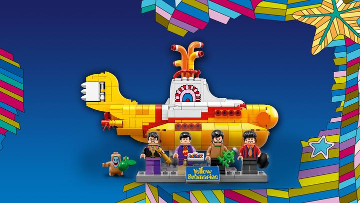 Produktbild LEGO Ideas Yellow Submarine (21306, LEGO Ideas, LEGO Seltene Sets)