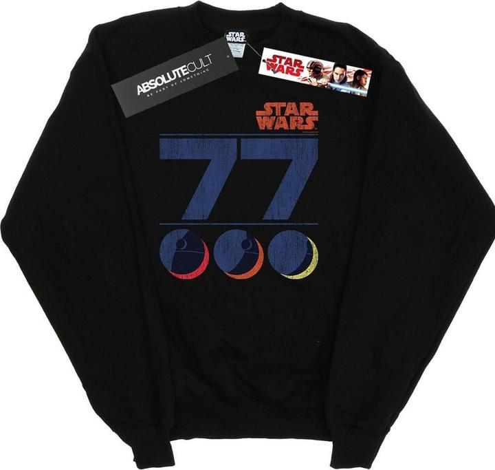 Immagine prodotto Star Wars Retro 77 Death Star Felpa Uomo (L)
