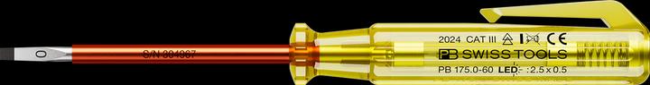 Actual product image PB Swiss Tools Indicateur de tension PB 175 Gr. 0 60 mm DEL (Port)