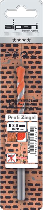 Produktbild Alpen Hartmetall Ziegelbohrer 6.5 mm (6.5 mm)