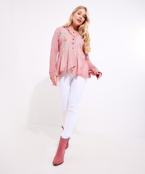 Produktbild Joe Browns Floral Embroidered Jersey Top (46)
