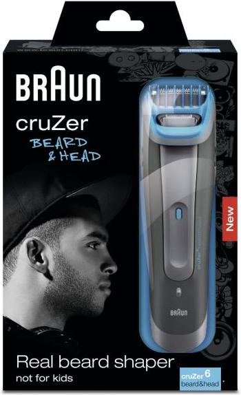 Actual product image Braun cruZer6 beard & head