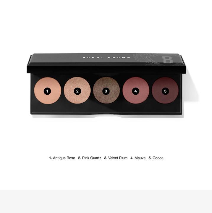 Actual product image Bobbi Brown BB Eye Shadow - Rosey Nudes Palette (Rosey Nudes)