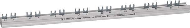 Produktbild Hager HAG KDN463BZ Phasenschiene 3P+N fÃ¼r ARFxxxD 24 Module