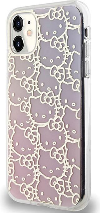 Produktbild Hello Kitty HKHCN61HCHPEP iPhone 11 / Xr 6.1" różowy/pink hardcase IML Gradient Electrop Crowded Kit (Apple iPhone 11)