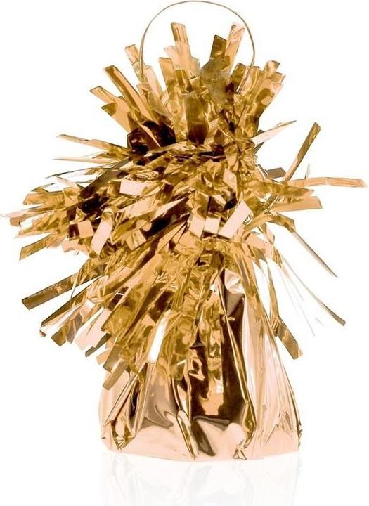 Produktbild GoDan Folienballongewicht, rosa und gold, 145 g