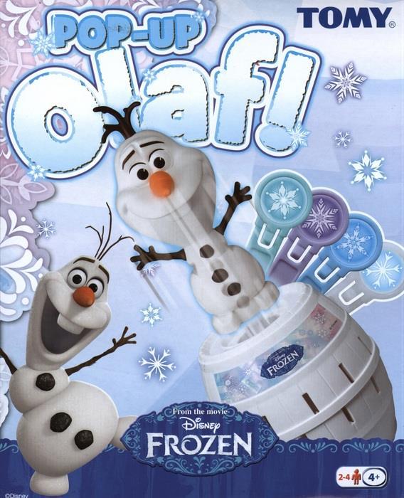Actual product image Tomy Pop-Up Olaf (German, French, Italian)