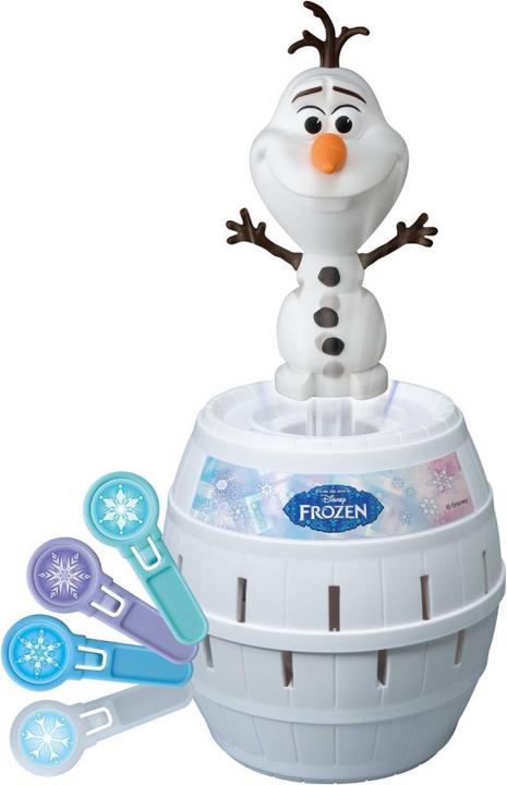Actual product image Tomy Pop-Up Olaf (German, French, Italian)