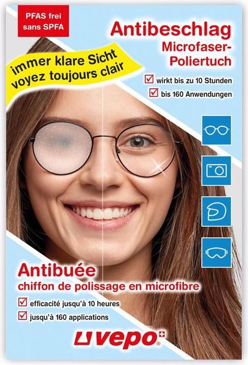Produktbild Vepo Antibeschlag Microfaser Poliertuch