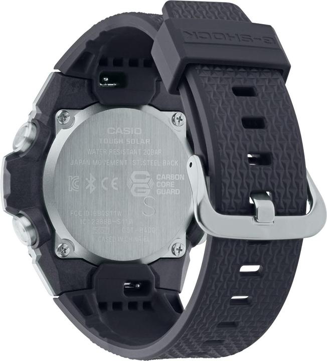 Immagine prodotto G-Shock G-Steel (Visualizzazione della riserva di carica, Orologio con pietra preziosa, Pedometro, Lunetta girevole a sinistra, 47 mm)