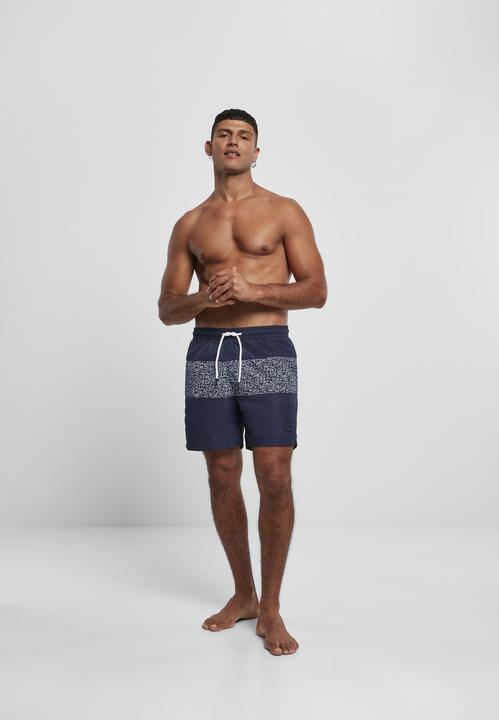 Produktbild Urban Classics Mid Block Pattern Swim Shorts (S)
