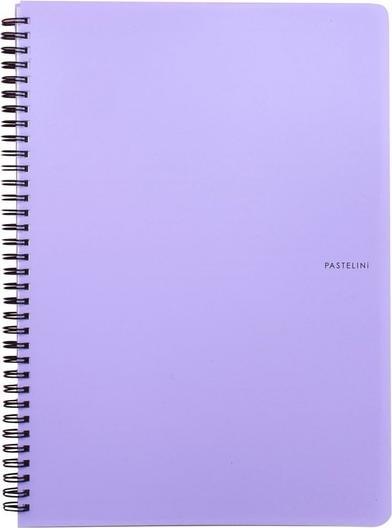Karton PP Pastelini - Collegeblock - A4 - lila (A4, Liniert)
