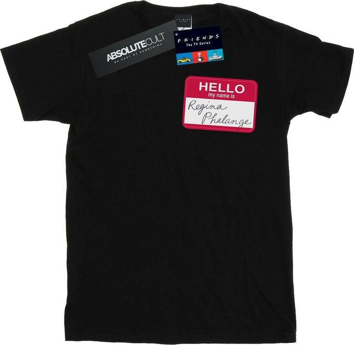 Immagine prodotto Friends Regina Phalange Name Tag Maglietta Ampia Donna (S)