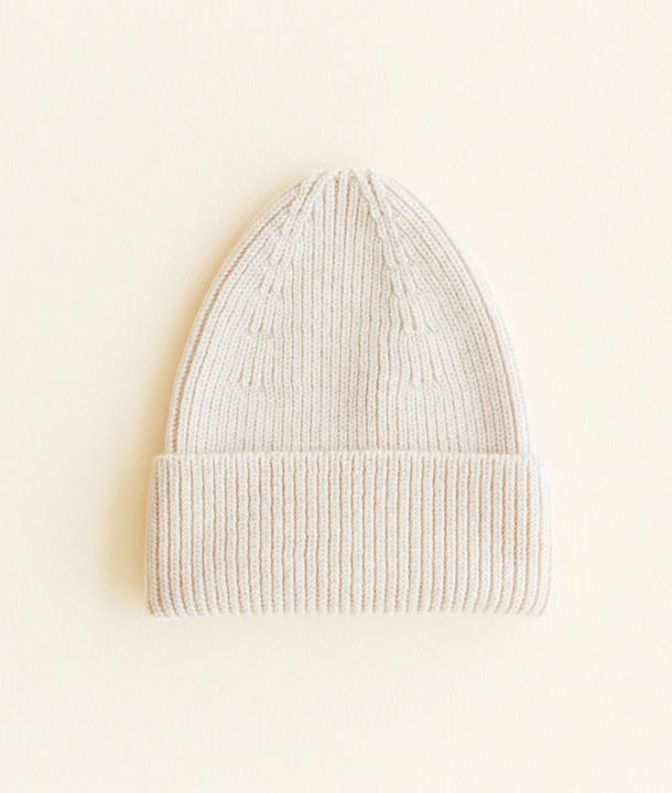 Produktbild Hvid Beanie Fonzie Cream