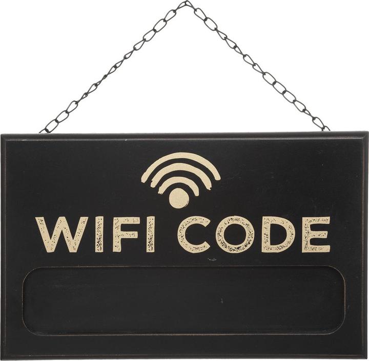 Atmosphera memo slate wifi soul 35x22, zwart (35 x 22 x 22 cm)