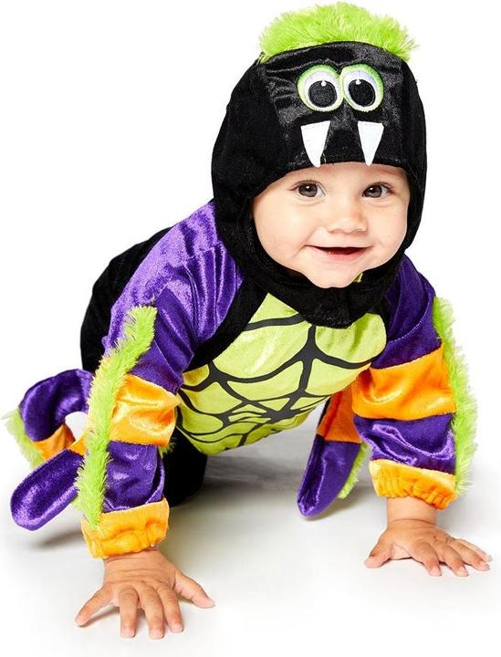 Actual product image Amscan Baby costume Little Creepy Spider Age 18-24 Mon (18, 19, 20, 21, 22, 23, 24)