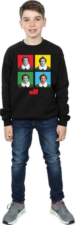 Actual product image Elf Boys Four Faces Sweatshirt (140, 146)