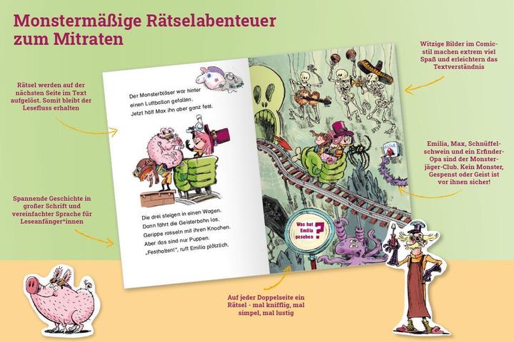 Produktbild Der Monsterjäger-Club 1 – Die Geisterbahn von Bad Murks (Deutsch, Alexander von Knorre, THiLO, 2022)