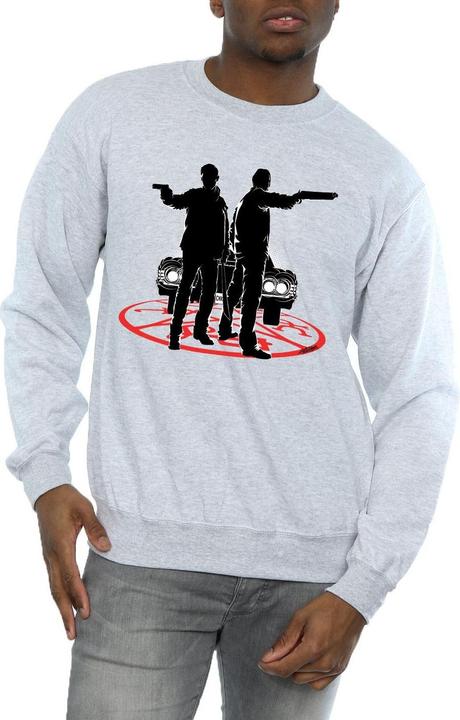 Immagine prodotto Supernatural Sam And Dean Silhouette Felpa Uomo (L)