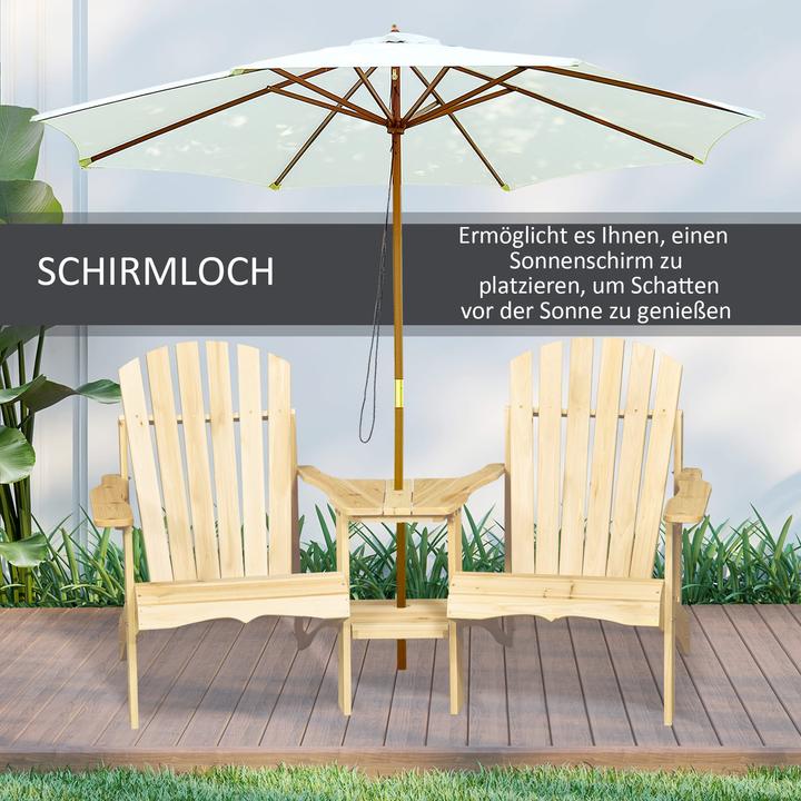 Produktbild Jamb Adirondack Gartenstuhl-Set