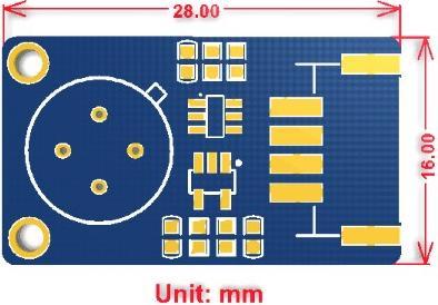 Produktbild WaveShare MLX90614 Berührungsloser Infrarot Temperatursensor