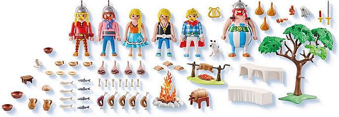 Immagine prodotto Playmobil Il banchetto del villaggio (71827, Playmobil Asterix)