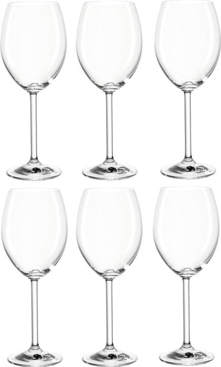 Montana Furniture Red wine glass Pure 390ml (39 cl, 6 Glasses, Red wine glasses)
