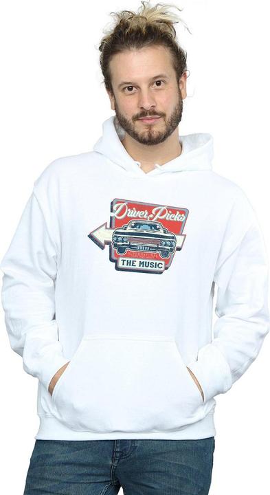 Immagine prodotto Supernatural Driver Picks The Music Felpa con Cappuccio Uomo (L)